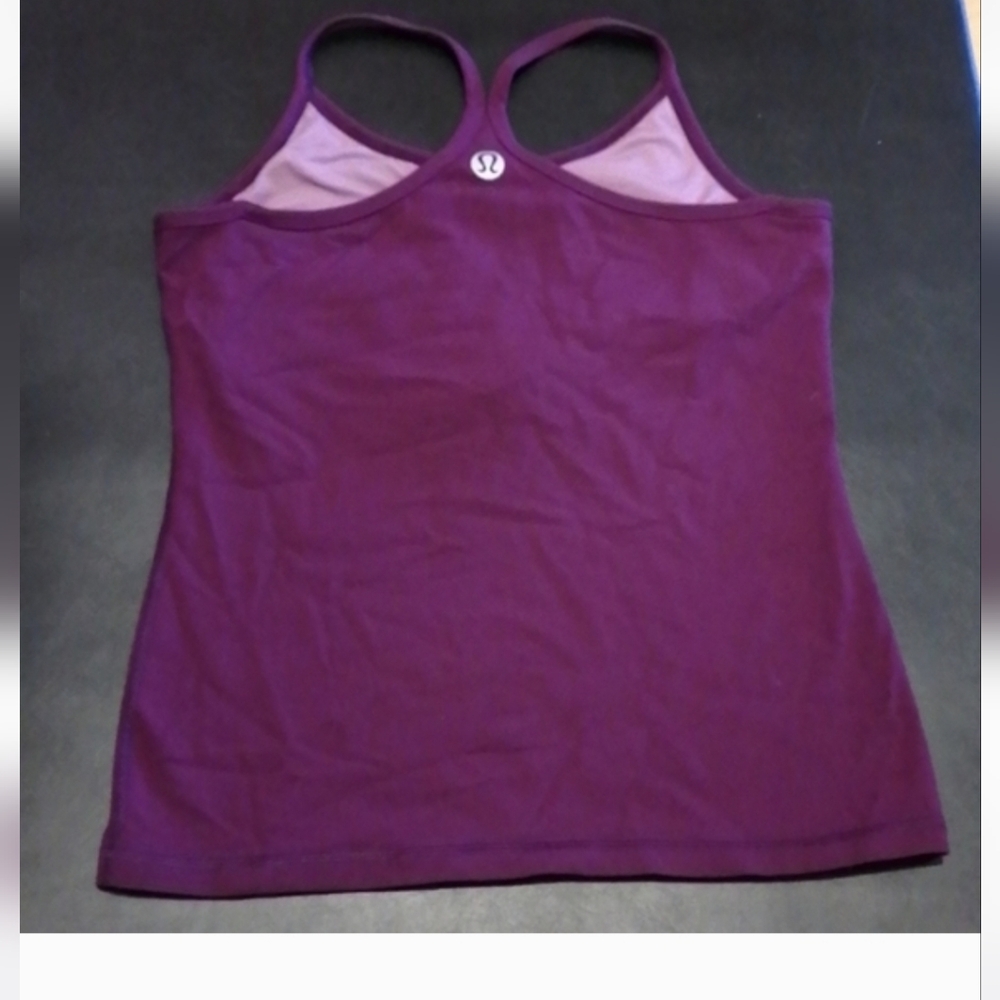 Lululemon Women's Purple Sleeveless Top
